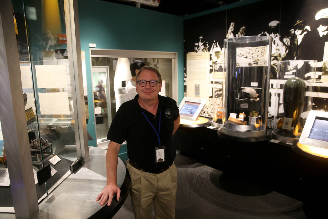 Executive Director Michael Hall at the National Atomic Testing Museum in Las Vegas Monday, June ...