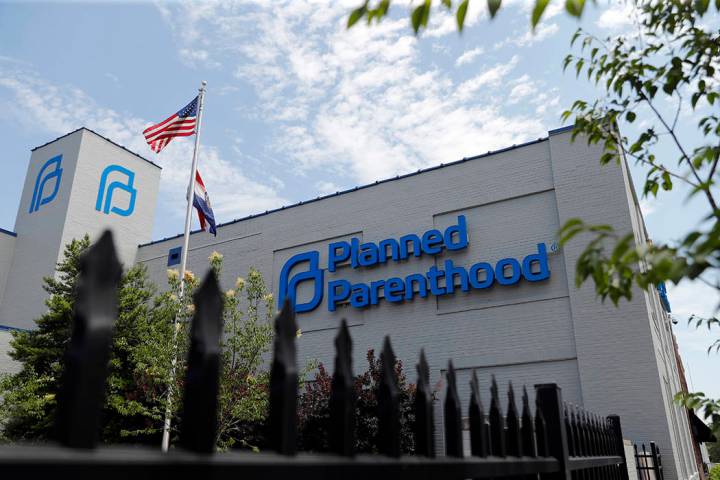 A Planned Parenthood clinic is seen Tuesday, June 4, 2019, in St. Louis. (AP Photo/Jeff Roberson)