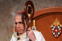 In a Saturday, June 1, 2019, file photo, Cardinal Daniel DiNardo presides over a Mass of Ordina ...