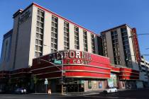 California Hotel in downtown Las Vegas Thursday, Oct. 4, 2018. K.M. Cannon Las Vegas Review-Jou ...