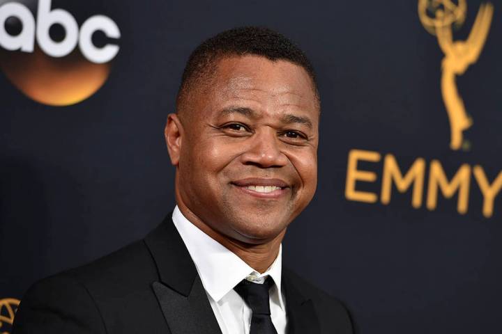 FILE- In this Sept. 18, 2016 file photo, Cuba Gooding Jr. arrives at the 68th Primetime Emmy Aw ...