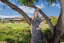 Elle Gaensslen, sales and marketing manager for Summerlin who oversees custom homesite sales in ...