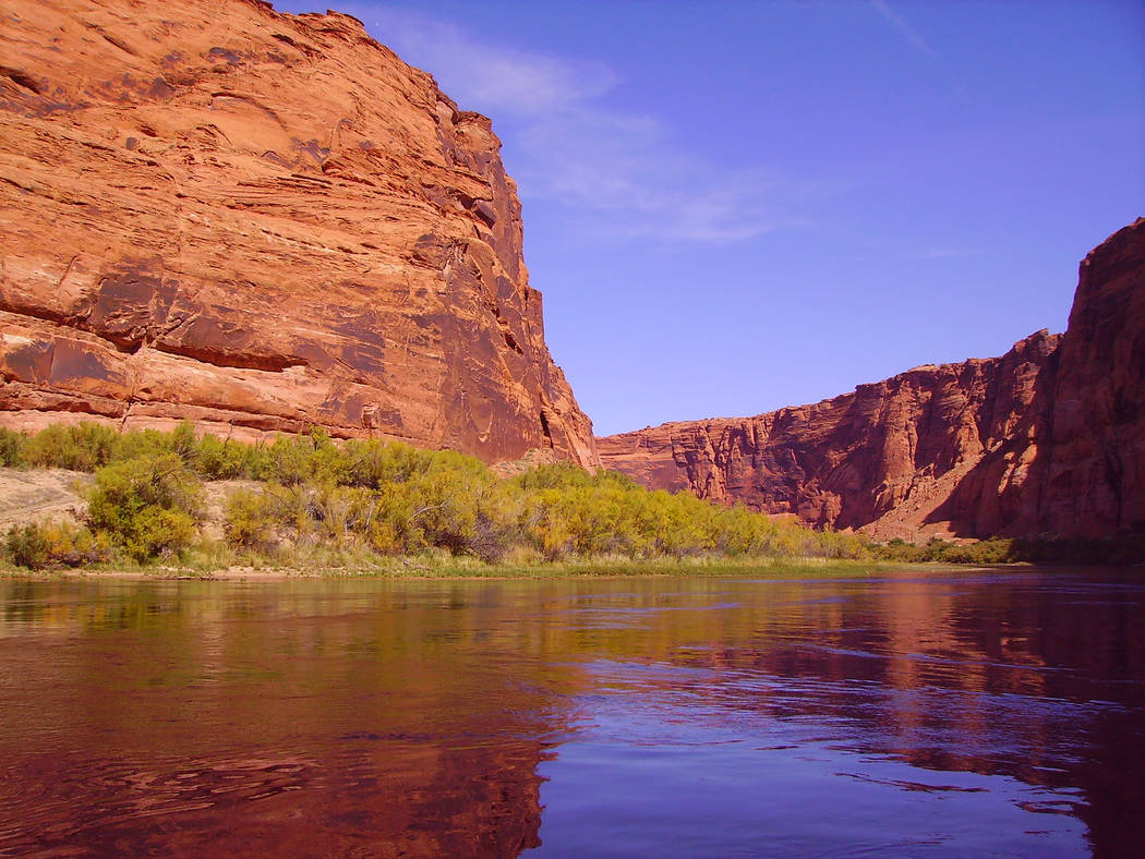 Petroglyph Beach is a favorite stop where you can take a swim in the chilly water and even take ...