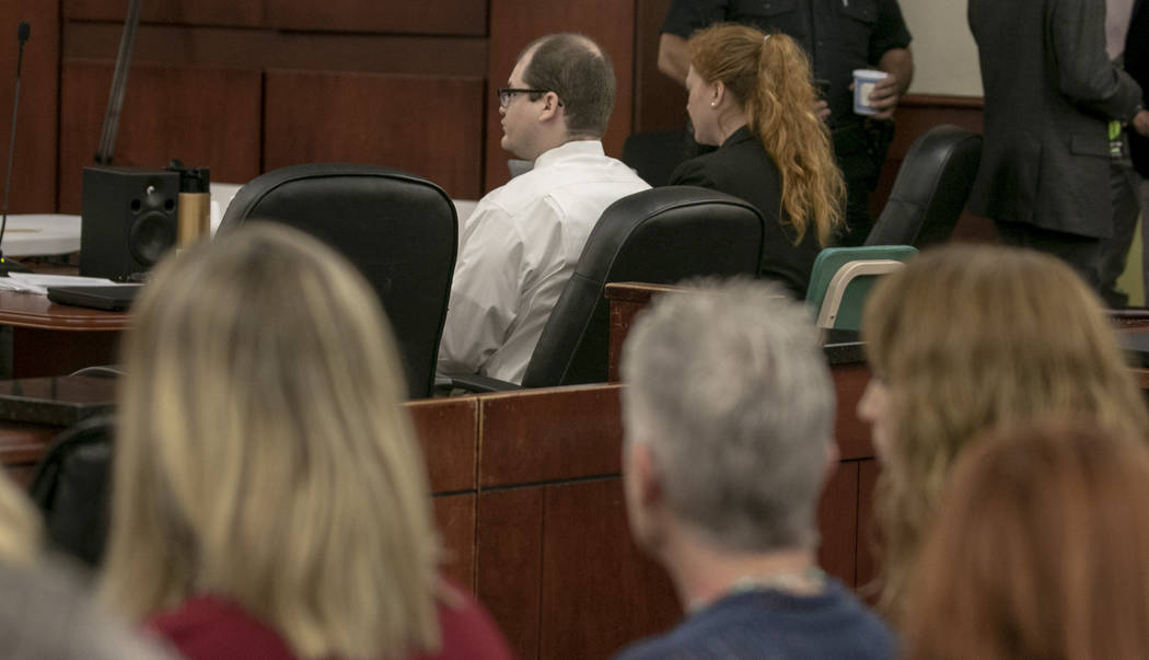 Timothy Jones Jr. sits in court for closing arguments during the sentencing phase of his trial ...