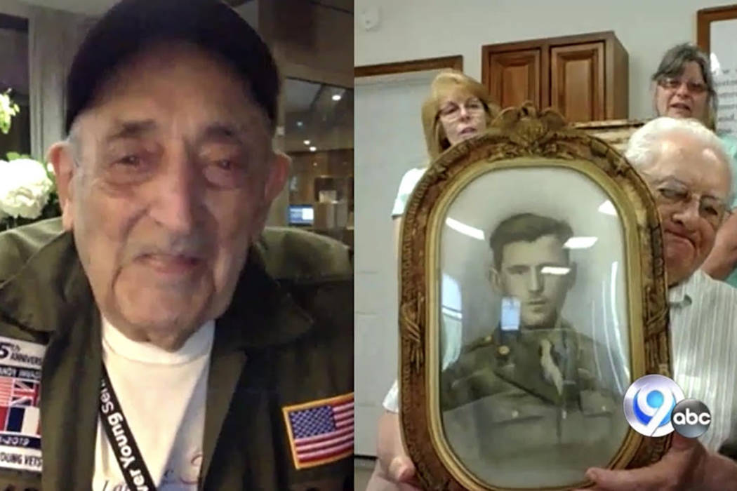 Las Vegas Vet S D Day Journey Delivers Closure To Comrade S Family Las Vegas Review Journal