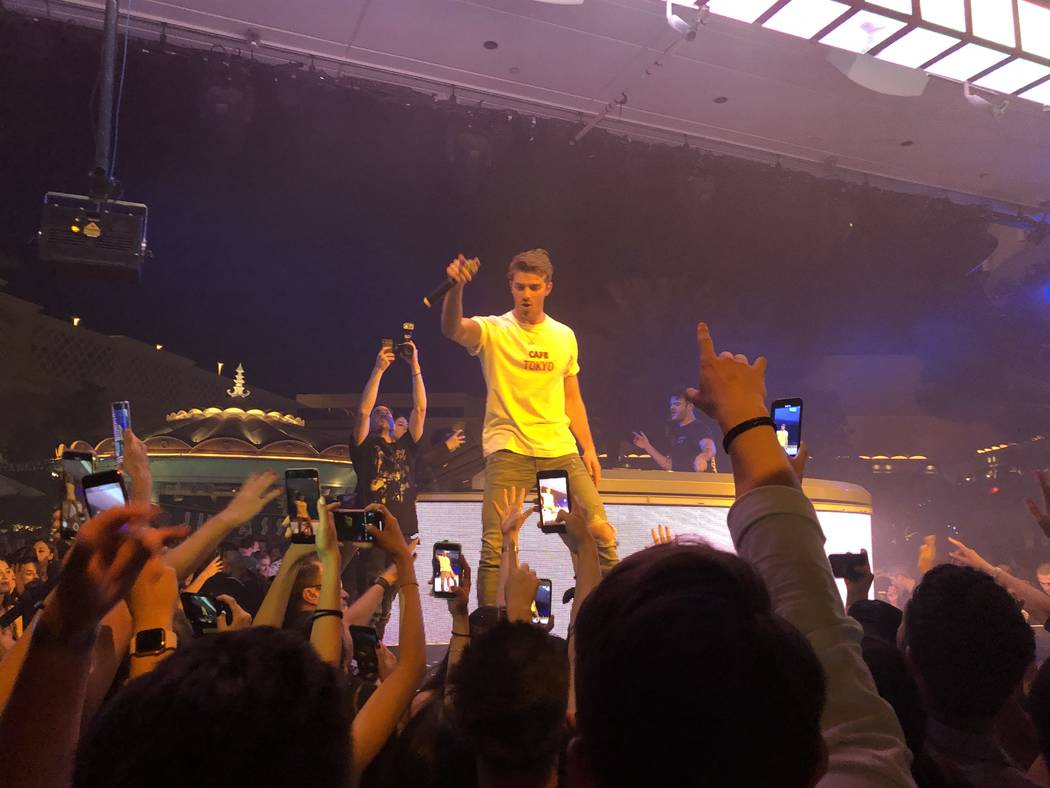 The Chainsmokers perform during a party for the NBA champion Toronto Raptors at XS Nightclub at ...