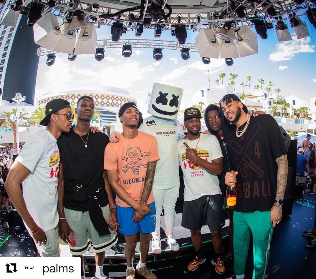 Lady Gaga Stanley Cup Raptors in Las Vegas Strip party Lady Gaga Stanley Cup Raptors in Las Vegas Strip party