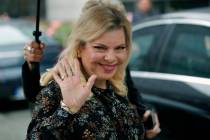 FILE - In this June 6, 2018 file photo, Sara Netanyahu, the wife of Israel's Prime Minister Ben ...