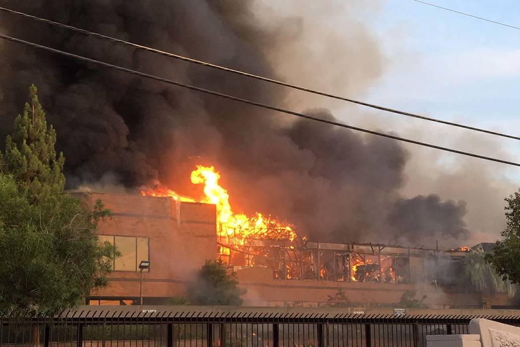 Fire at Paris Las Vegas causes $50,000 in damage, The Strip