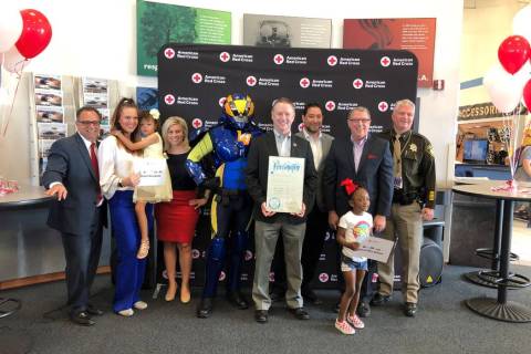 American Red Cross of Southern Nevada's “Missing Types” campaign launched at Findlay Honda ...