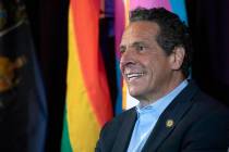 New York Gov. Andrew Cuomo speaks at the Lesbian, Gay, Bisexual & Transgender Community Cen ...