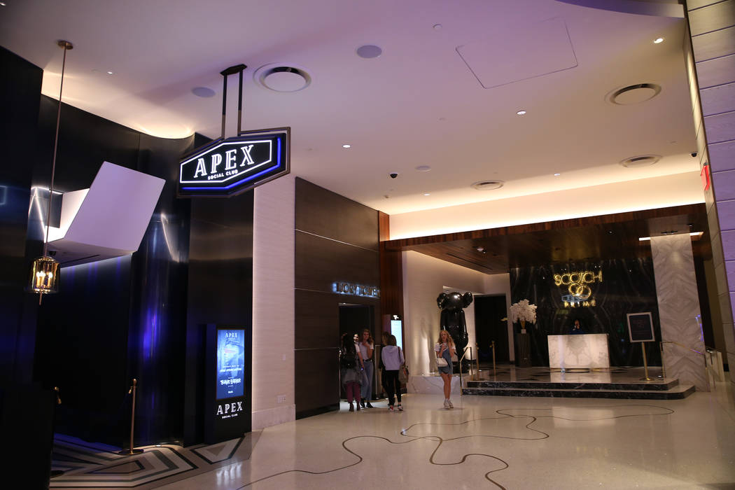 The Apex social club inside the renovated Palms hotel-casino in Las Vegas, Thursday, May 17, 20 ...