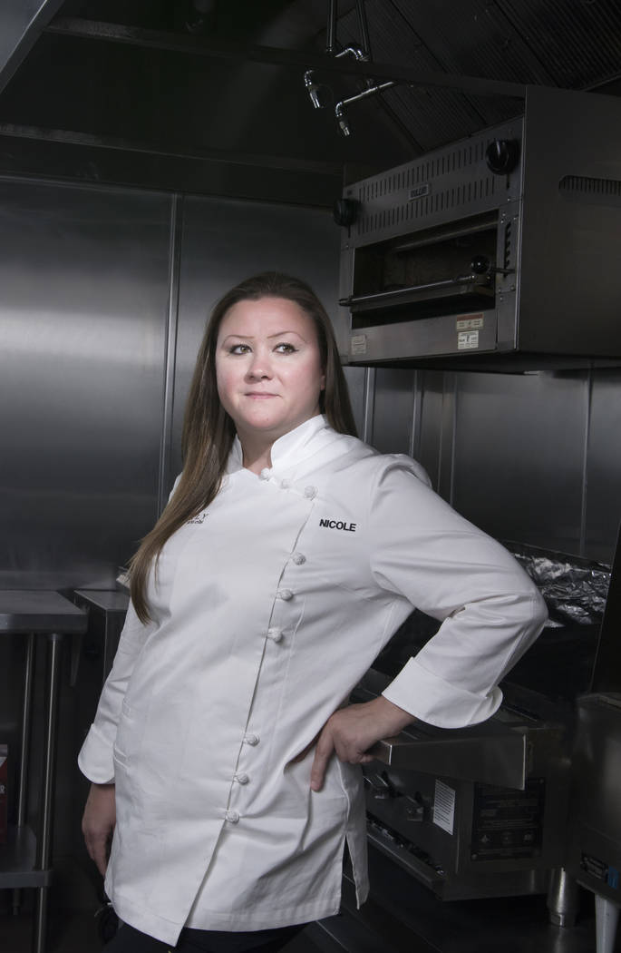 Chef Nicole Brisson of Locale is shown at La Strega at 3555 South Town Center Drive on Monday, ...