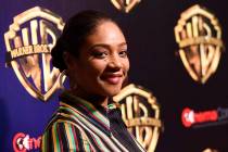Tiffany Haddish, a cast member in the upcoming film "The Kitchen," poses before the W ...