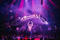 Green Fairy's Bottle Service is shown in performance in "Absinthe" on Wednesday, June 19, 2019. ...