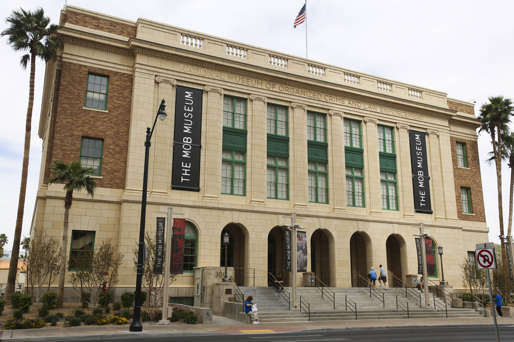 The Mob Museum at 300 Stewart Ave. is in the building that was the U.S. Federal Court House and ...