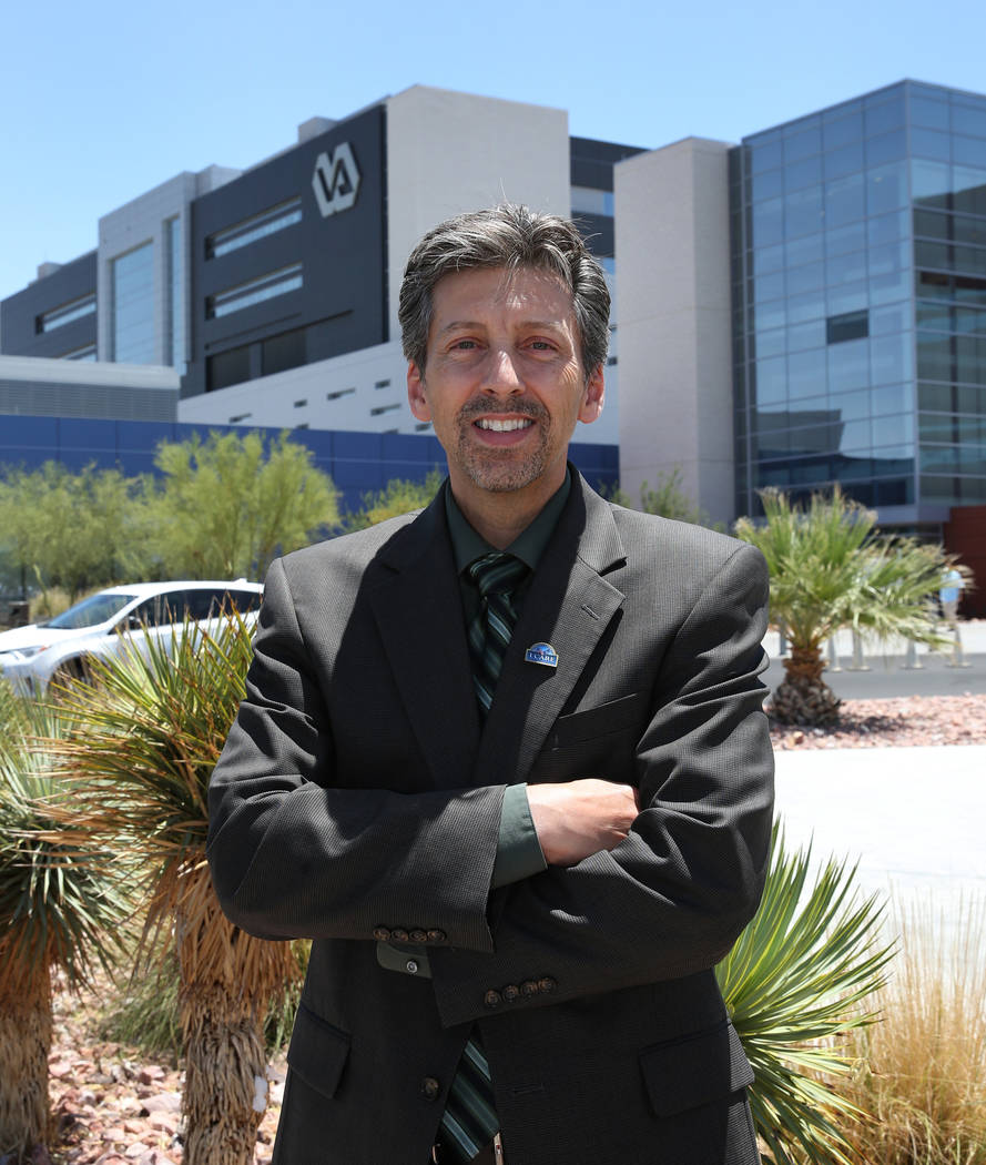 Director of Veterans Affairs Southern Nevada Healthcare System, Air Force and Navy veteran, Wil ...