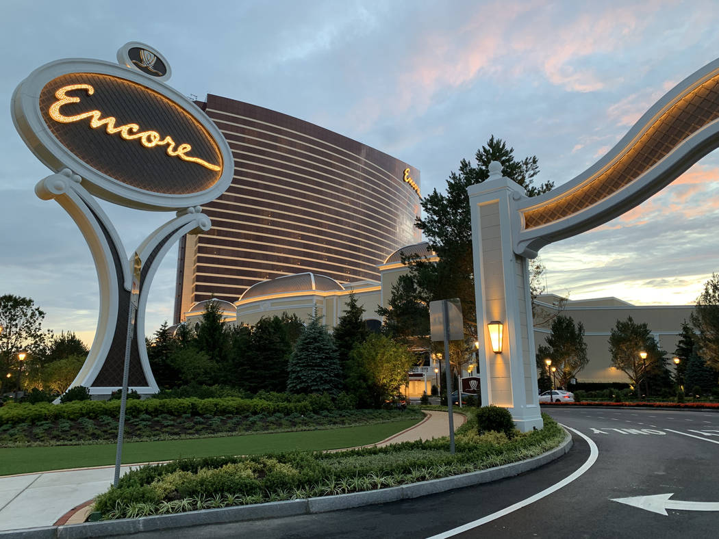 Encore Boston Harbor in Everett, Mass., Friday, June 21, 2019. The $2.6 billion, 671-room resor ...