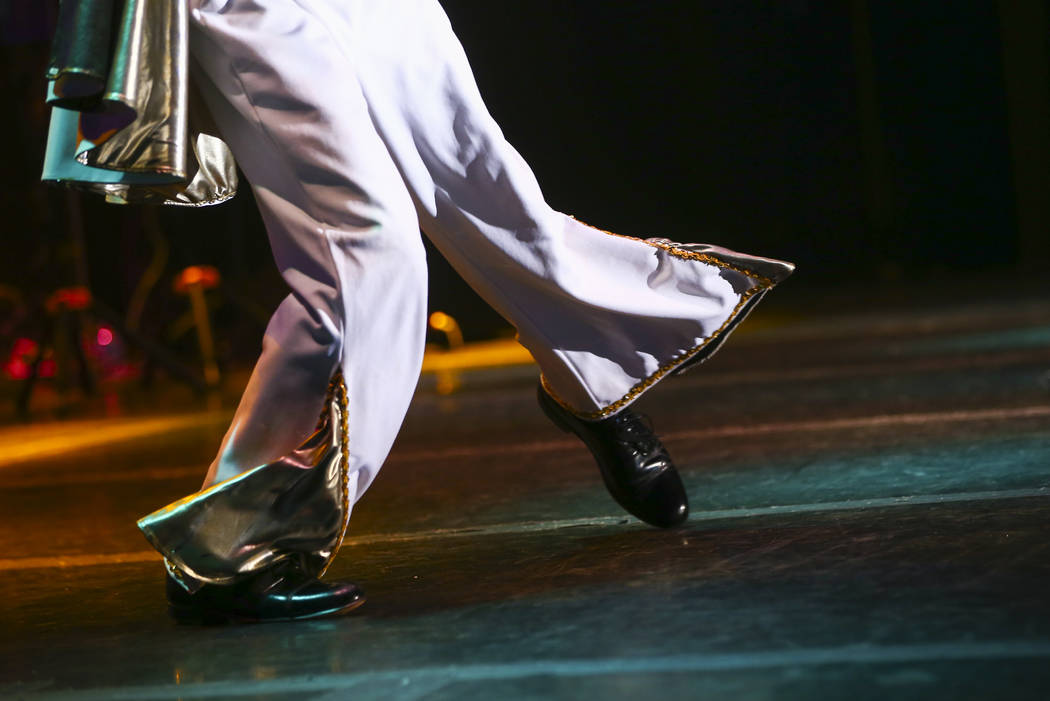 Altazar, of Boulder, Colo., performs in the '60s era competition during the 10th annual Elvis R ...