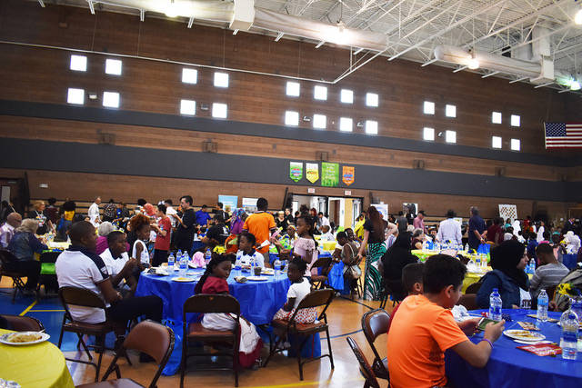 Dozens of families attended the World Refugee event on Thursday, May 20, to celebrate refugees ...