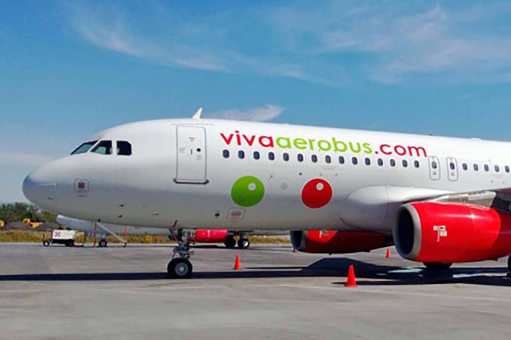 Viva Aerobus Airlines last week celebrated new twice weekly nonstop service between Las Vegas a ...