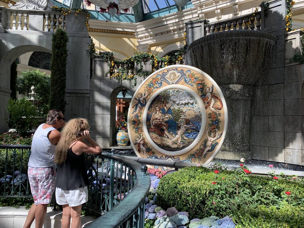 The Bellagio Conservatory & Botanical Gardens has opened the gates to its summer display. (Mat ...