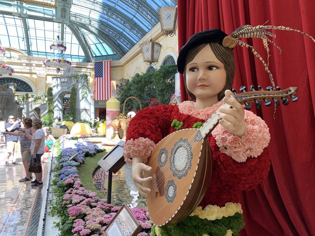 The Bellagio Conservatory & Botanical Gardens has opened the gates to its summer display. (Mat ...