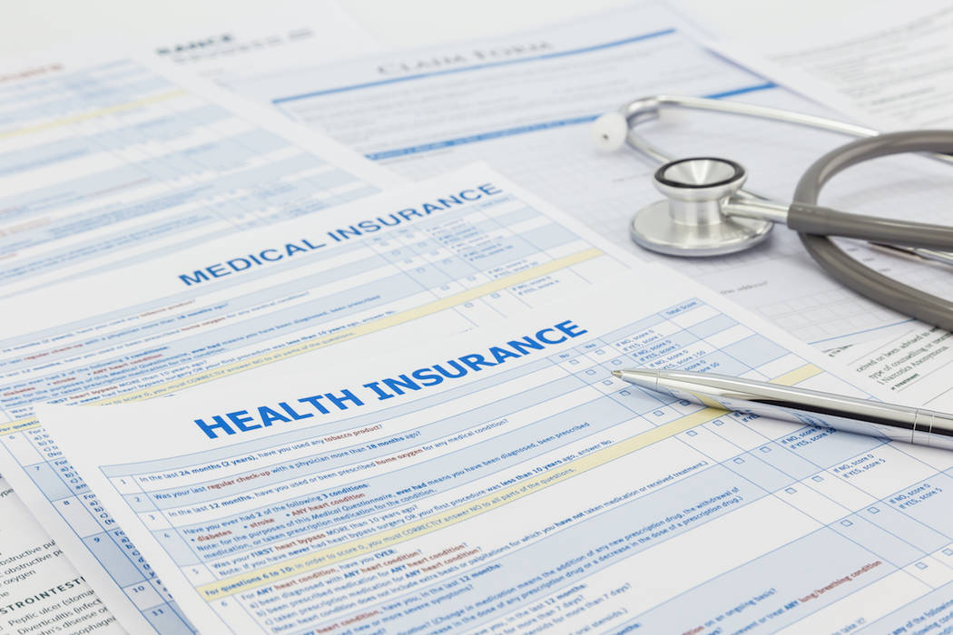Medical insurance application (Getty Images)