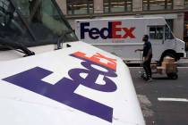 A lawsuit filed by FedEx against the U.S. government over export rules follows a dispute over d ...
