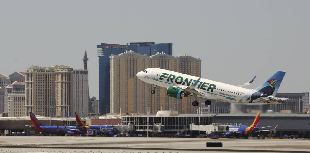Frontier To Launch 7 New Routes Out Of Las Vegas Las Vegas