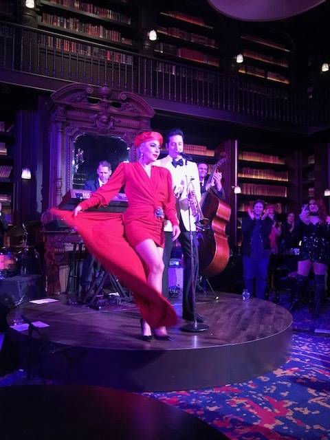 Brian Newman, shown with Lady Gaga in his "After Dark" show at NoMad Restaurant at Park MGM, ha ...