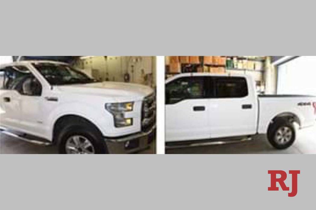Jerry Jay is believed to be driving a white 2016 Ford F-150 truck with New Mexico plates 221RSM ...