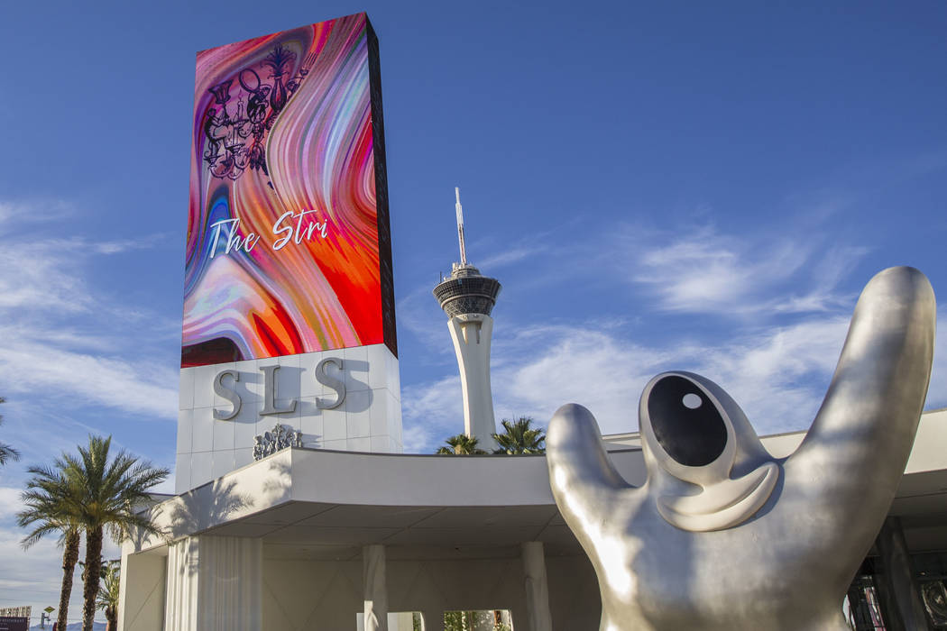 SLS Las Vegas on Thursday, June 27, 2019, in Las Vegas. (Benjamin Hager/Las Vegas Review-Journa ...