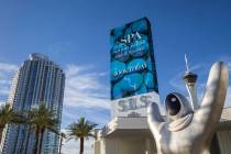 SLS Las Vegas on Thursday, June 27, 2019, in Las Vegas. (Benjamin Hager/Las Vegas Review-Journa ...