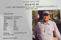 This image provided by the Los Angeles County Sheriff's Department shows 73-year-old Eugene Jo. ...