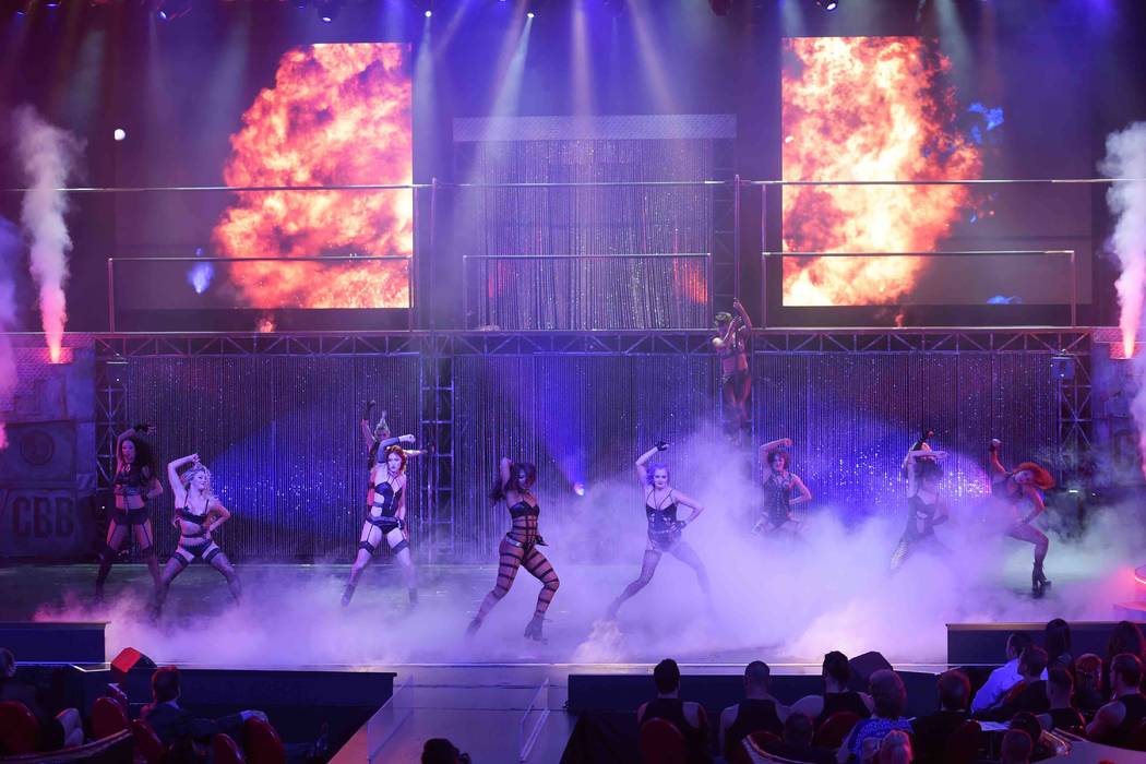 Opening night of "Cherry Boom Boom" at The Tropicana Sept. 29. (Sam Morris/Las Vegas News Bureau)