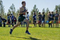 Daniel Ziems of Palo Verde High School finishes first during the boys Division I Sunset cros ...