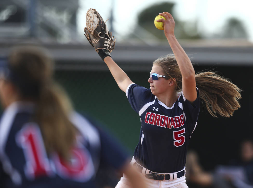Tatum Spangler (5) was a first-team all-state honoree last year. Chase Stevens/Las Vegas Rev ...