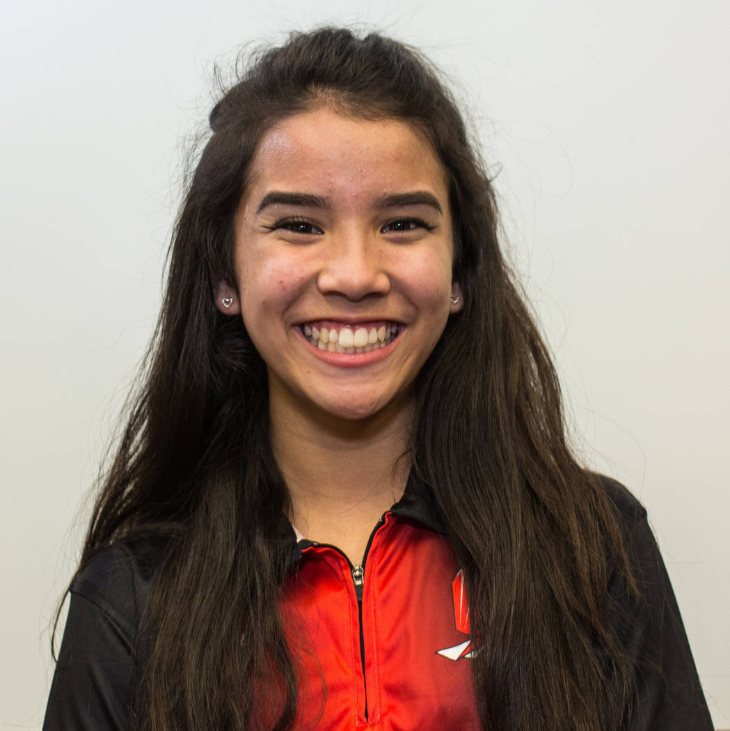 Tech’s Eri Leong is a member of the Las Vegas Review-Journal’s all-state girls b ...