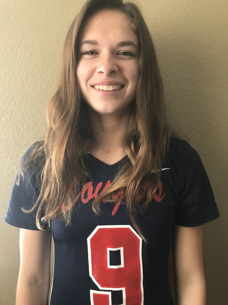 Coronado’s Caitlin Shannon is a member of the Las Vegas Review-Journal’s all-sta ...