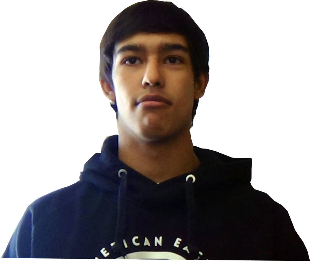 Spring Creek’s Anthony Chavez is a member of the Las Vegas Review-Journal’s all- ...