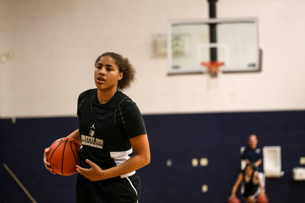 Spring Valley’s Kayla Harris is a member of the Las Vegas Review-Journal’s all-s ...