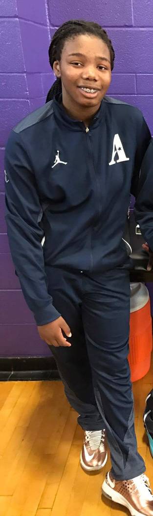 Democracy Prep’s Sharmayne Finley is a member of the Las Vegas Review-Journal’s ...