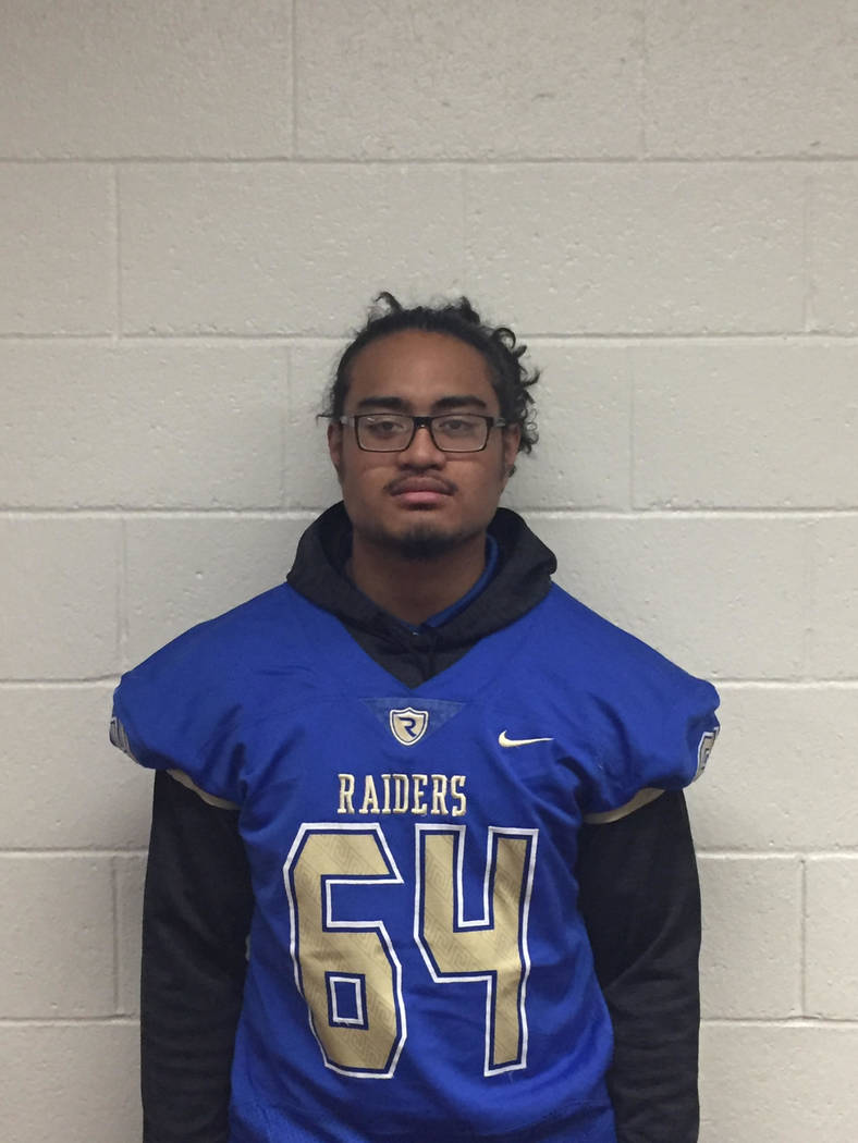 Reed’s Vehekite Afu is a member of the Las Vegas Review-Journal’s all-state boys ...