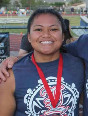 Liberty’s Athiya Iese is a member of the Las Vegas Review-Journal’s all-state gi ...