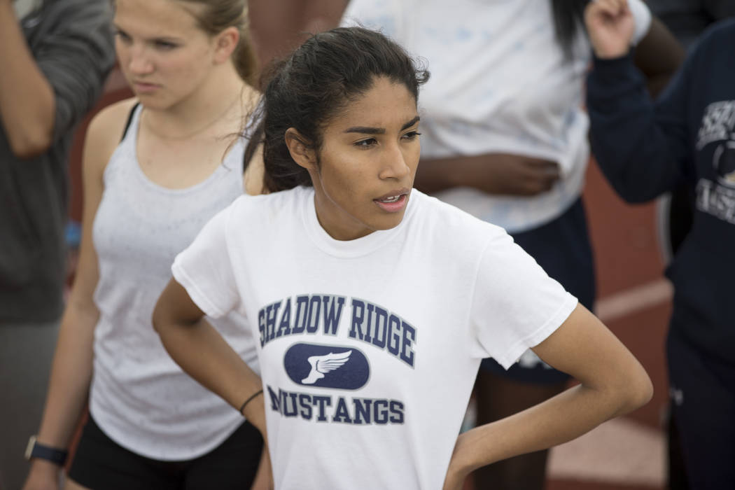 Shadow Ridge’s Dayvian Diaz is a member of the Las Vegas Review-Journal’s all-st ...