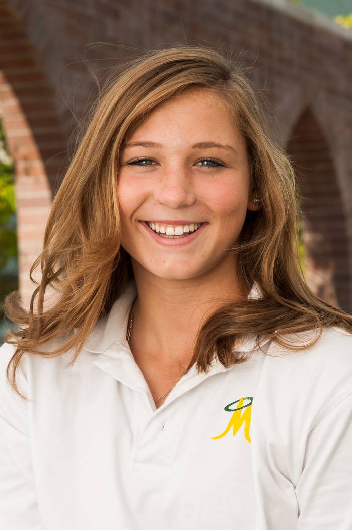 Bishop Manogue’s Hailey Merlino is a member of the Las Vegas Review-Journal’s al ...