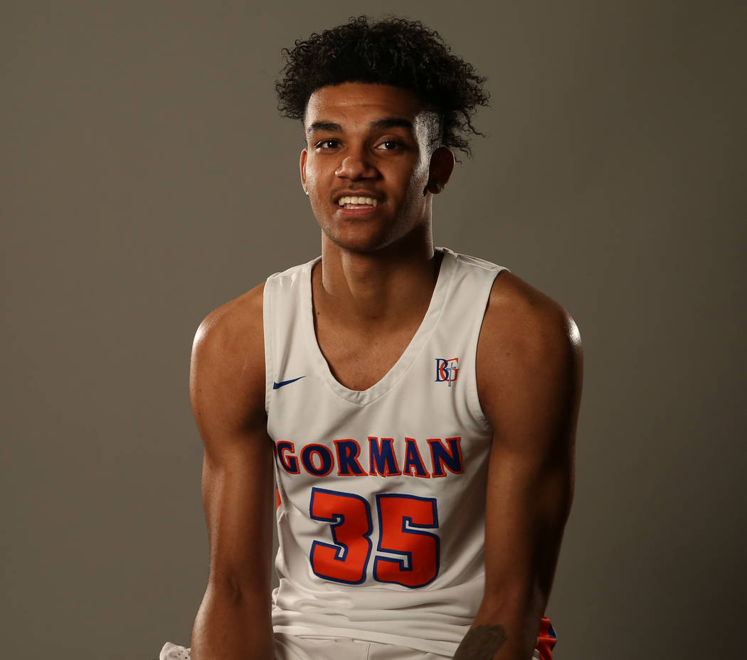 Bishop Gorman’s Jamal Bey is a member of the Las Vegas Review-Journal’s all-stat ...