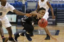 J.D. McCormick, center, is one of four returning lettermen for Cheyenne. Cathleen Allison/La ...