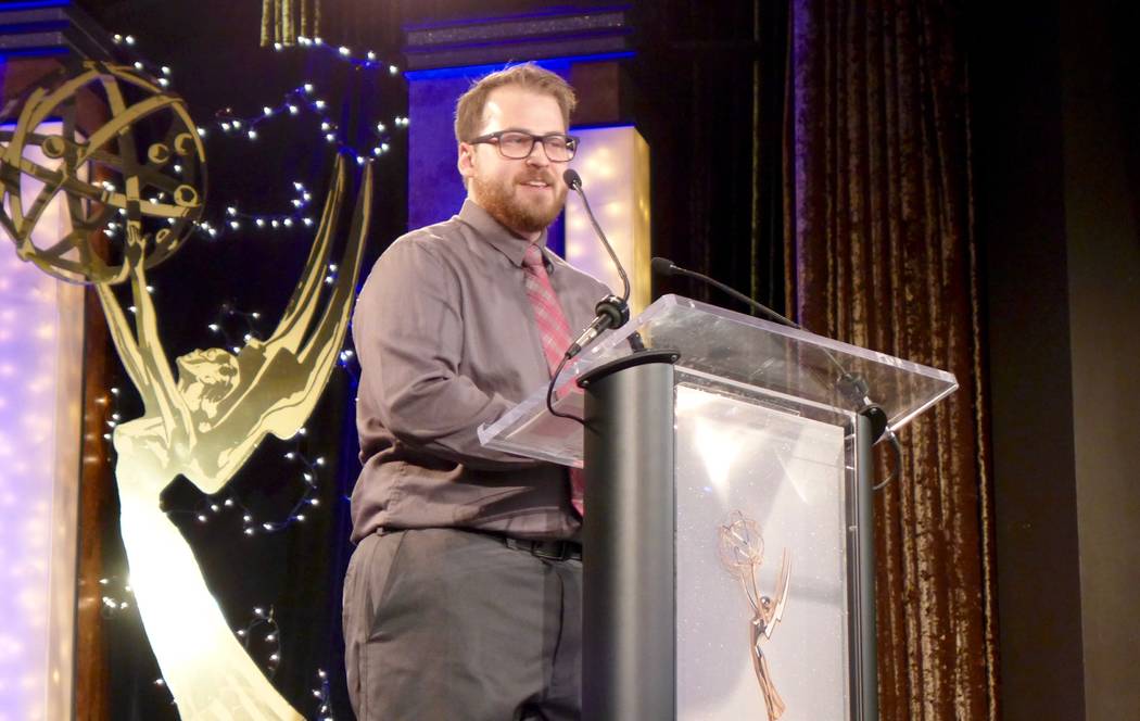 Randy Sly is seen at the 2019 National Academy of Television Arts & Sciences, Pacific Southwest ...